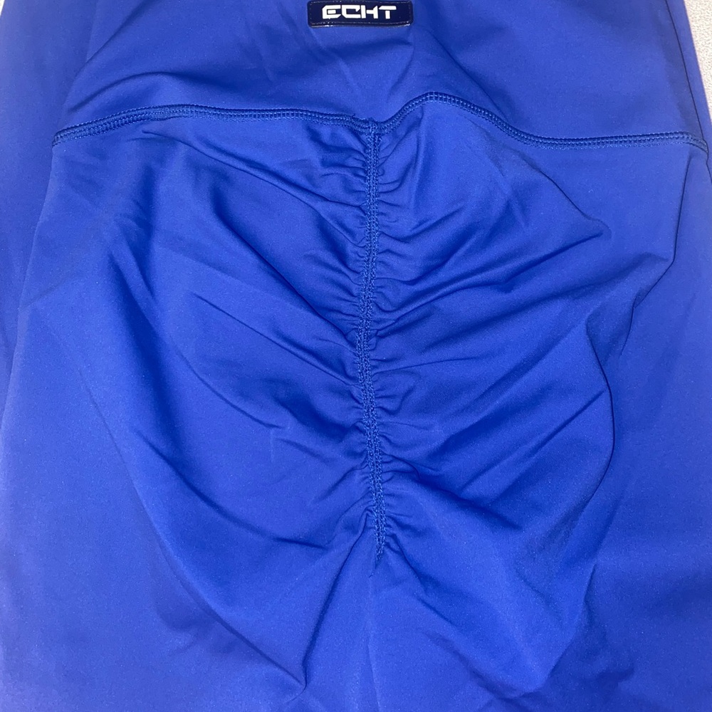 Size Small. Royal Blue. Scrunch butt leggings. ECHT. Brand new. Never worn.